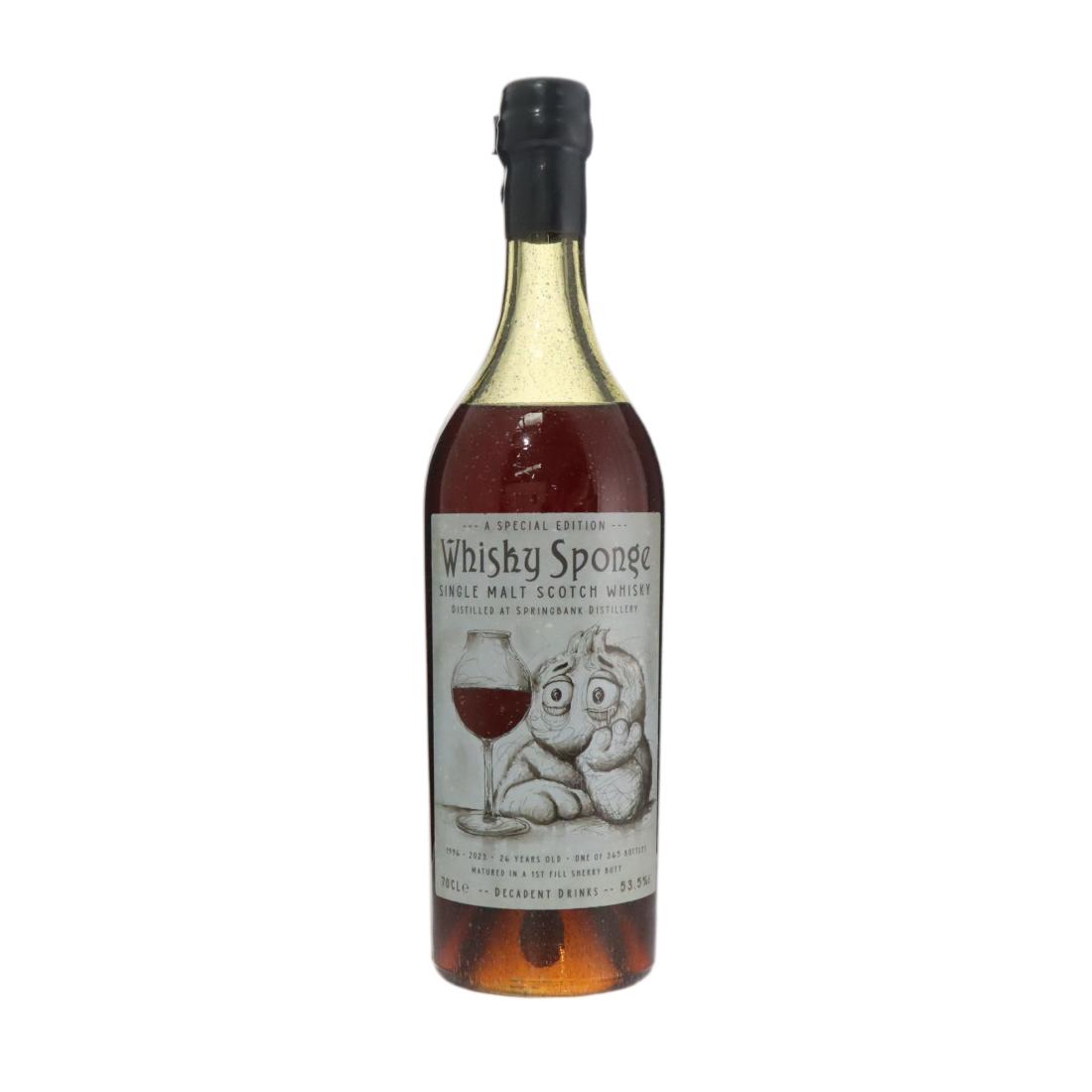 Springbank 1996 Whisky Sponge 26 Special Edition No 2