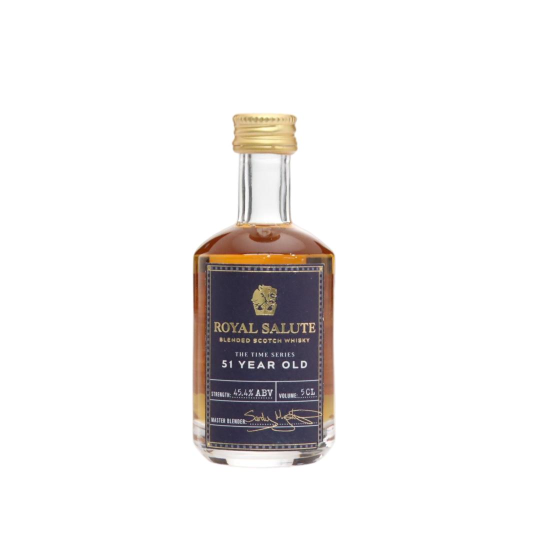Royal Salute Time Series 51 Scotch Whisky Miniature