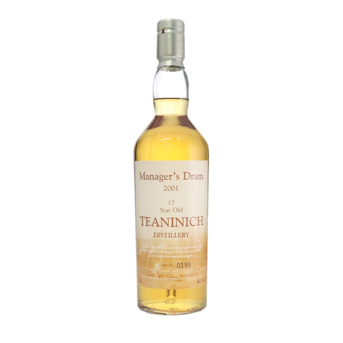 Teaninich The Managers Dram 17