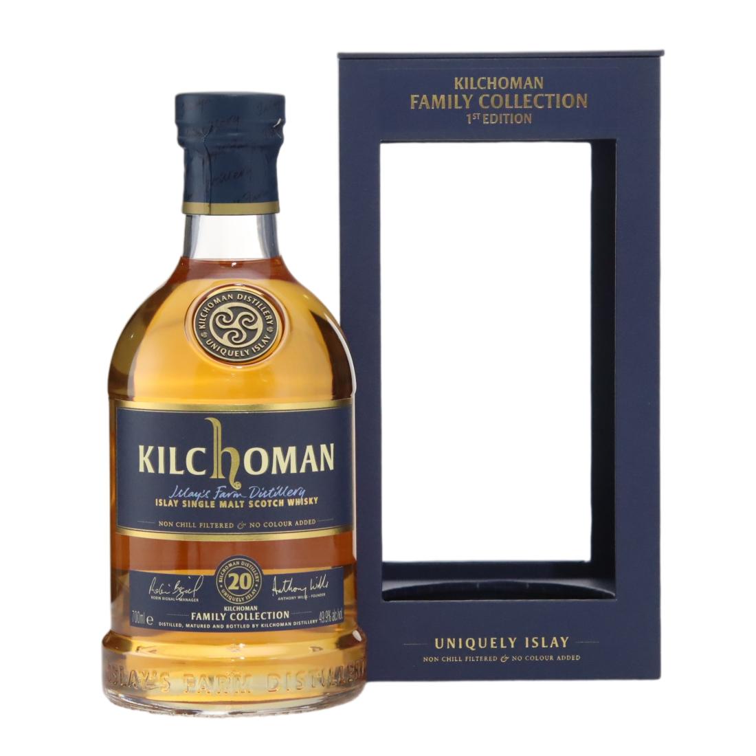 Kilchoman Family Collection 20 Year Old, Ex-Bourbon Cask, 2026, 49.9%