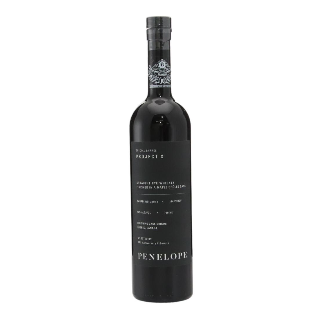 Penelope Project X Straight Rye