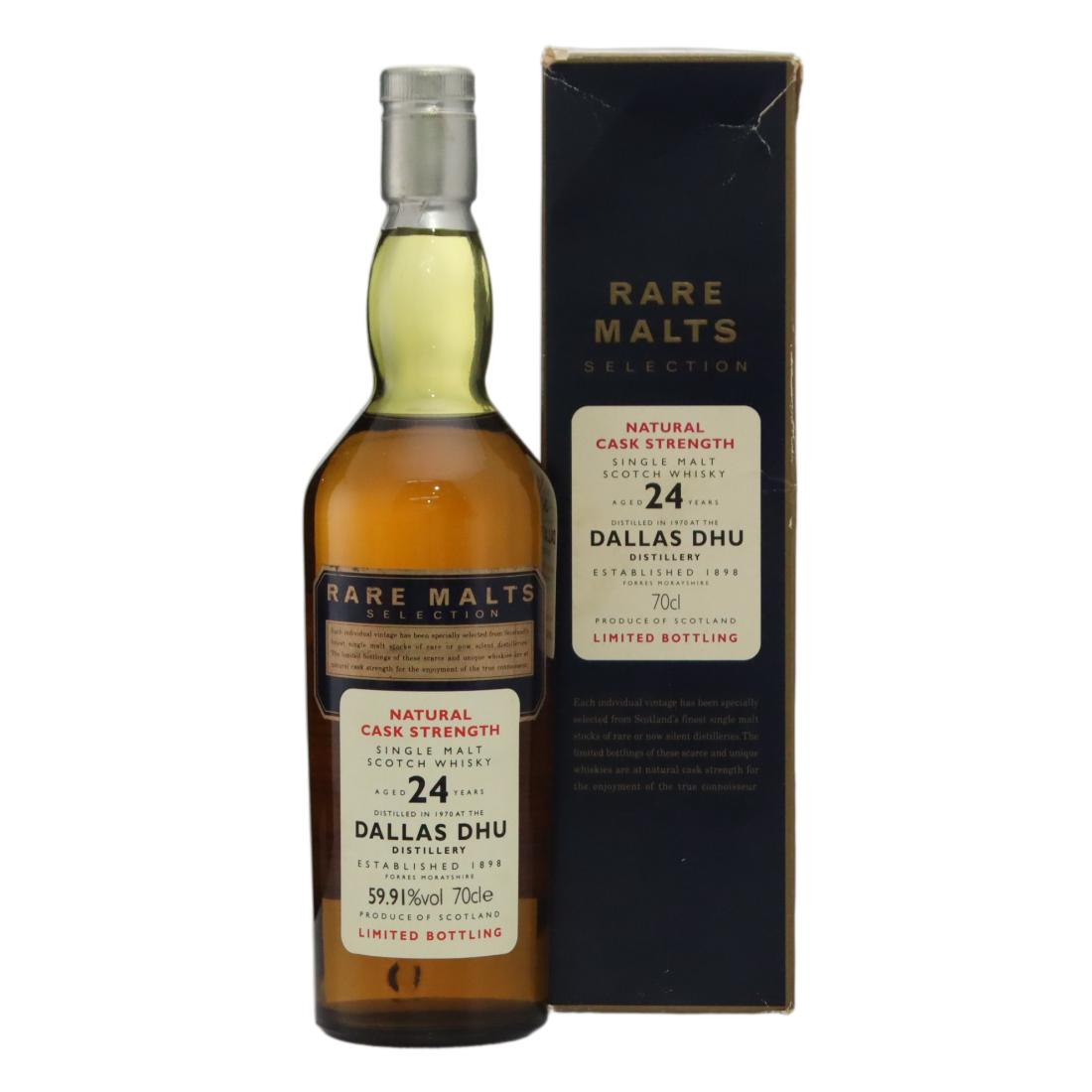 Dallas Dhu Rare Malts Selection 24 Year Old, 1995, 59.91% whisky bottle
