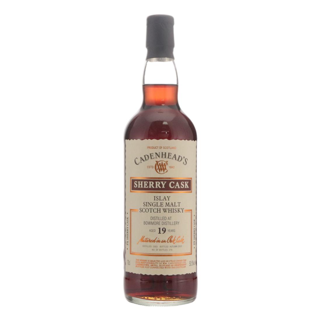 Bowmore 2003 Cadenheads Sherry Cask 19