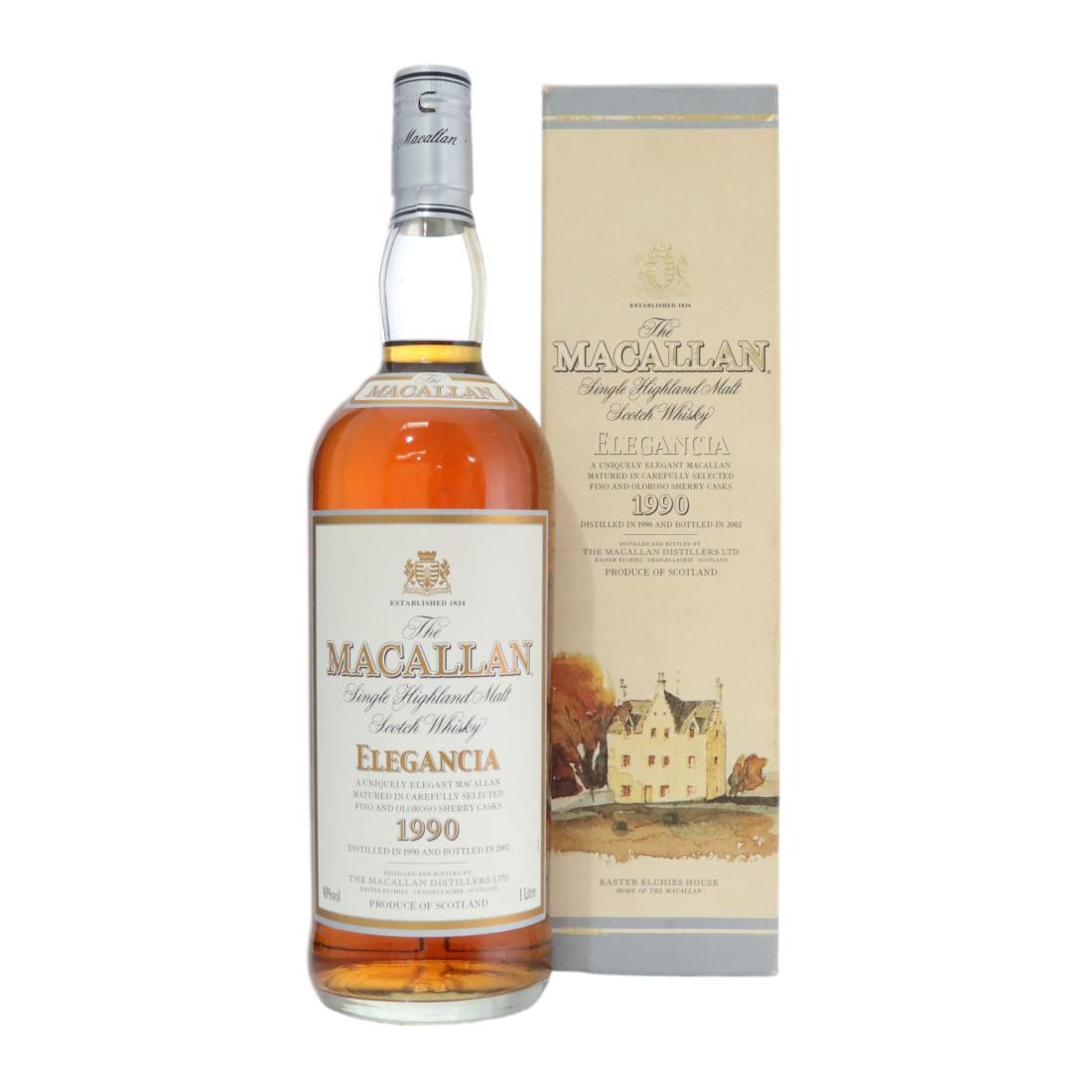 Macallan 1990 Elegancia Litre