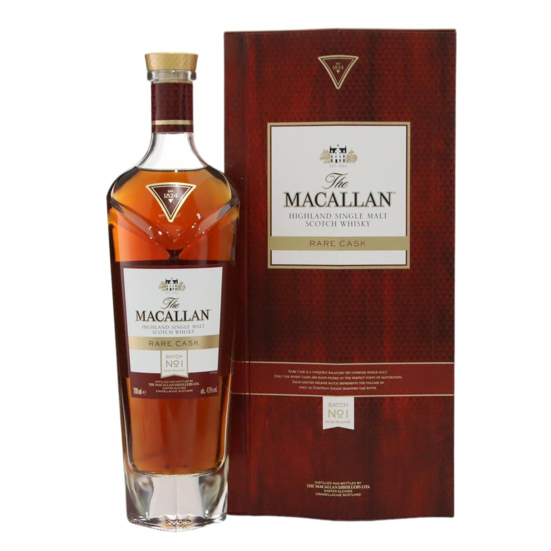 Macallan Rare Cask Batch No 1 2018 Release