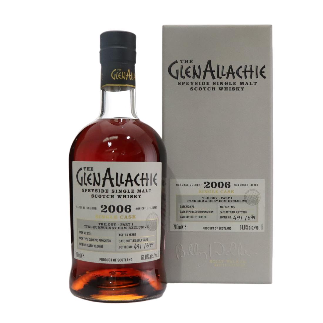 Glenallachie 2006 Single Cask 14 Trilogy Part 1