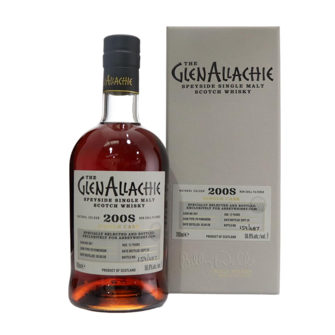 Glenallachie 2008 Single Cask 12 667