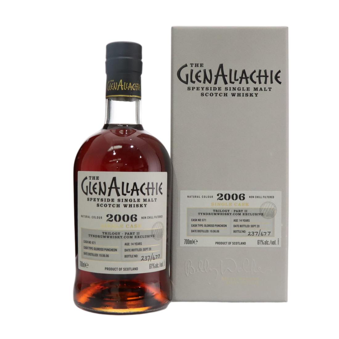 Glenallachie 2006 Single Cask 14 Trilogy Part Ii