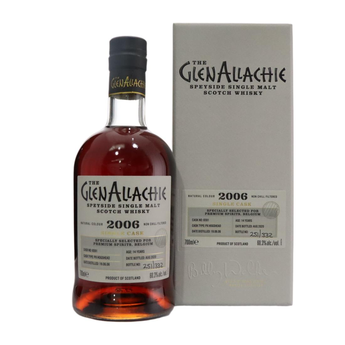 Glenallachie 2006 Single Cask 14 6591 Premium Spirits Belgium