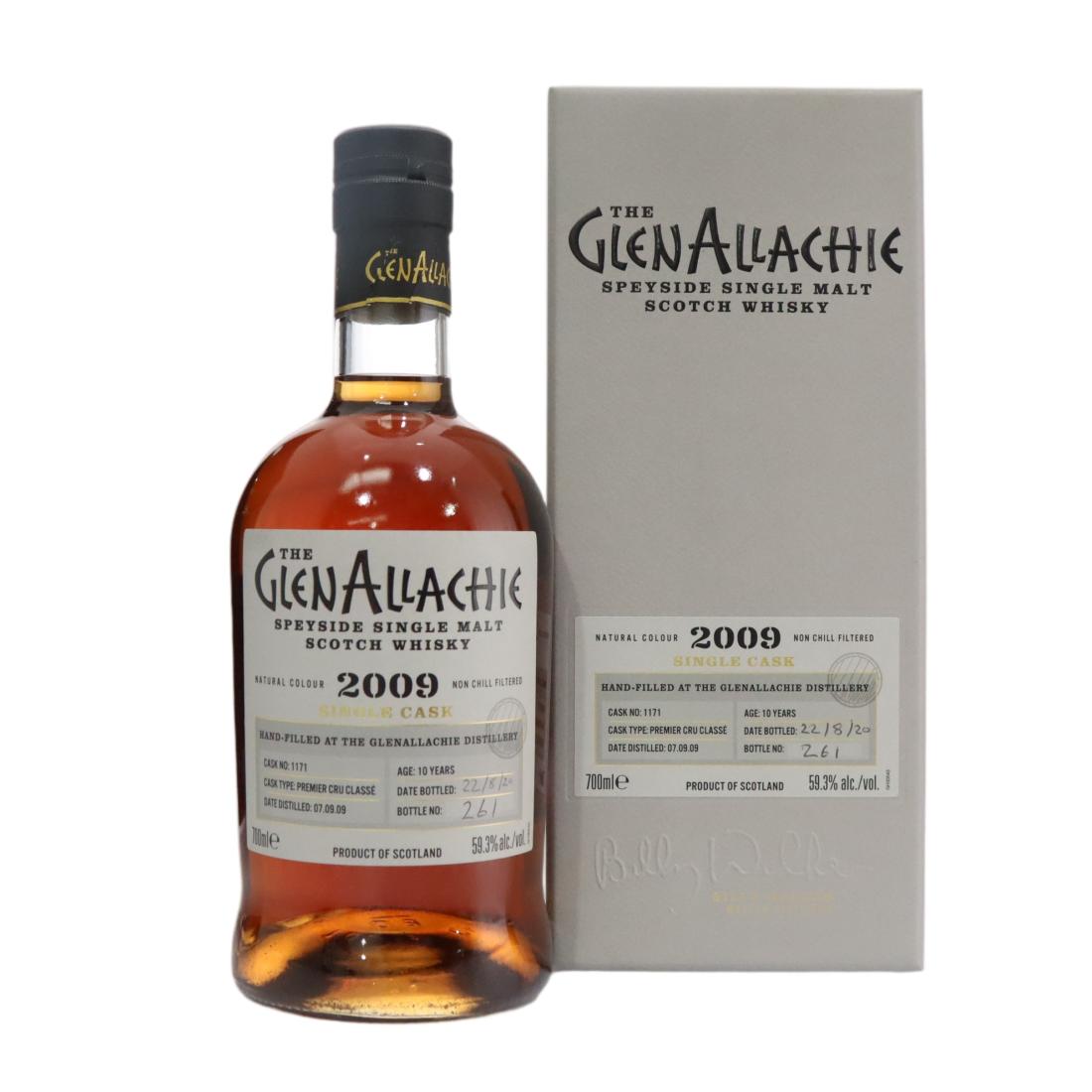 Glenallachie 2009 Single Cask 10 1171