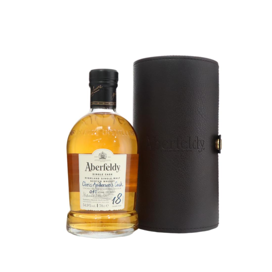 Aberfeldy Chris Andersons Cask 18