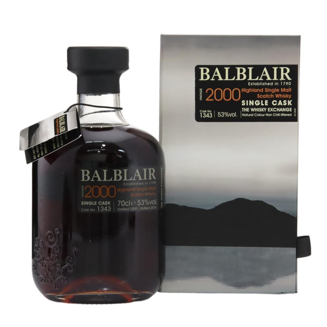 Balblair 2000 Vintage Single Cask