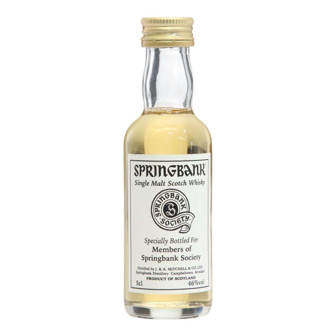 Springbank Society Miniature