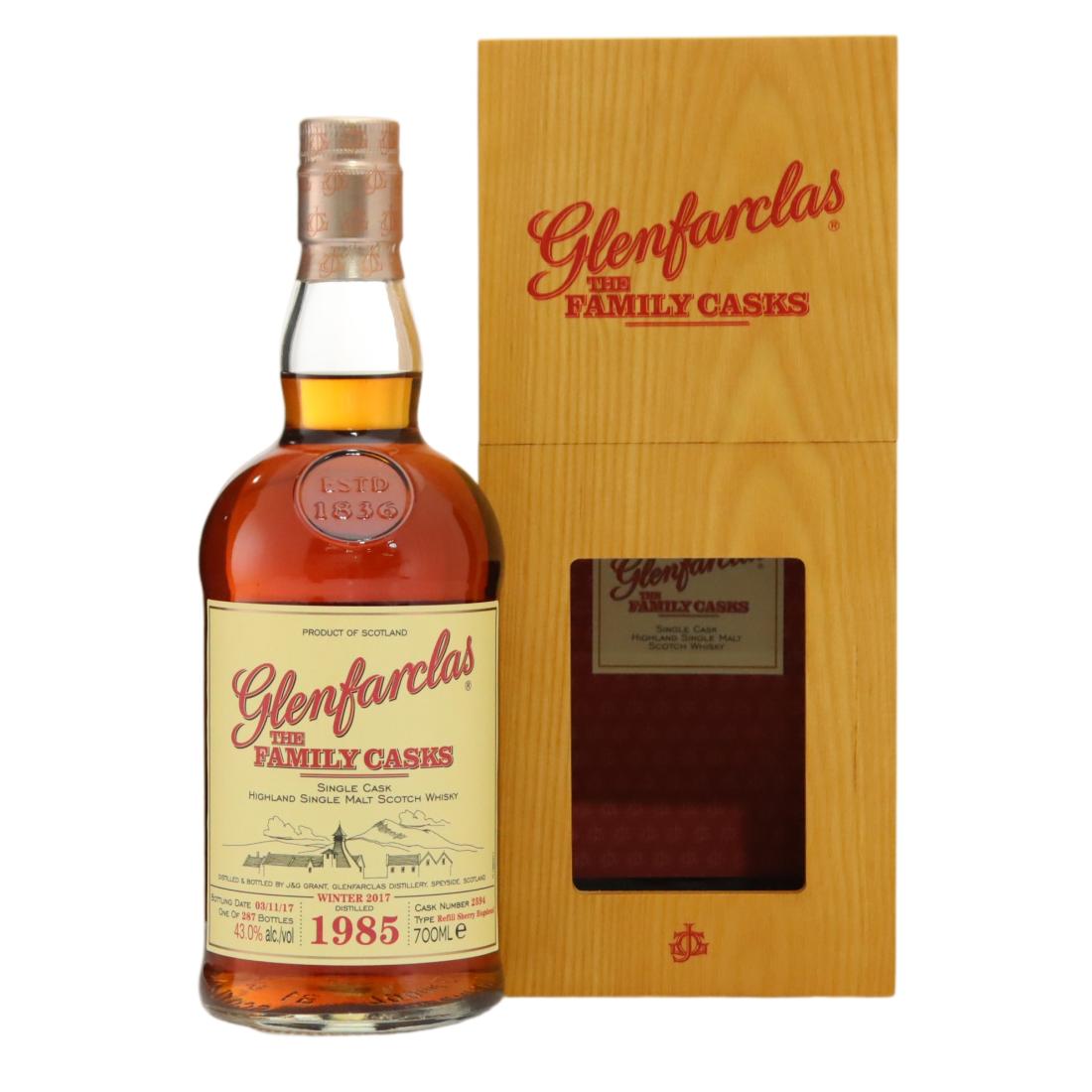Glenfarclas 1985 The Family Casks Winter 2017