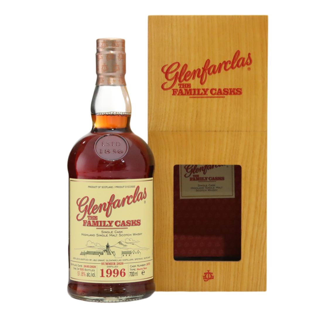 Glenfarclas 1996 Family Cask 1073 Summer 2020