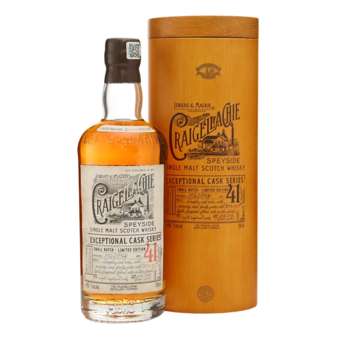 Craigellachie 1980 Exceptional Cask Series 41