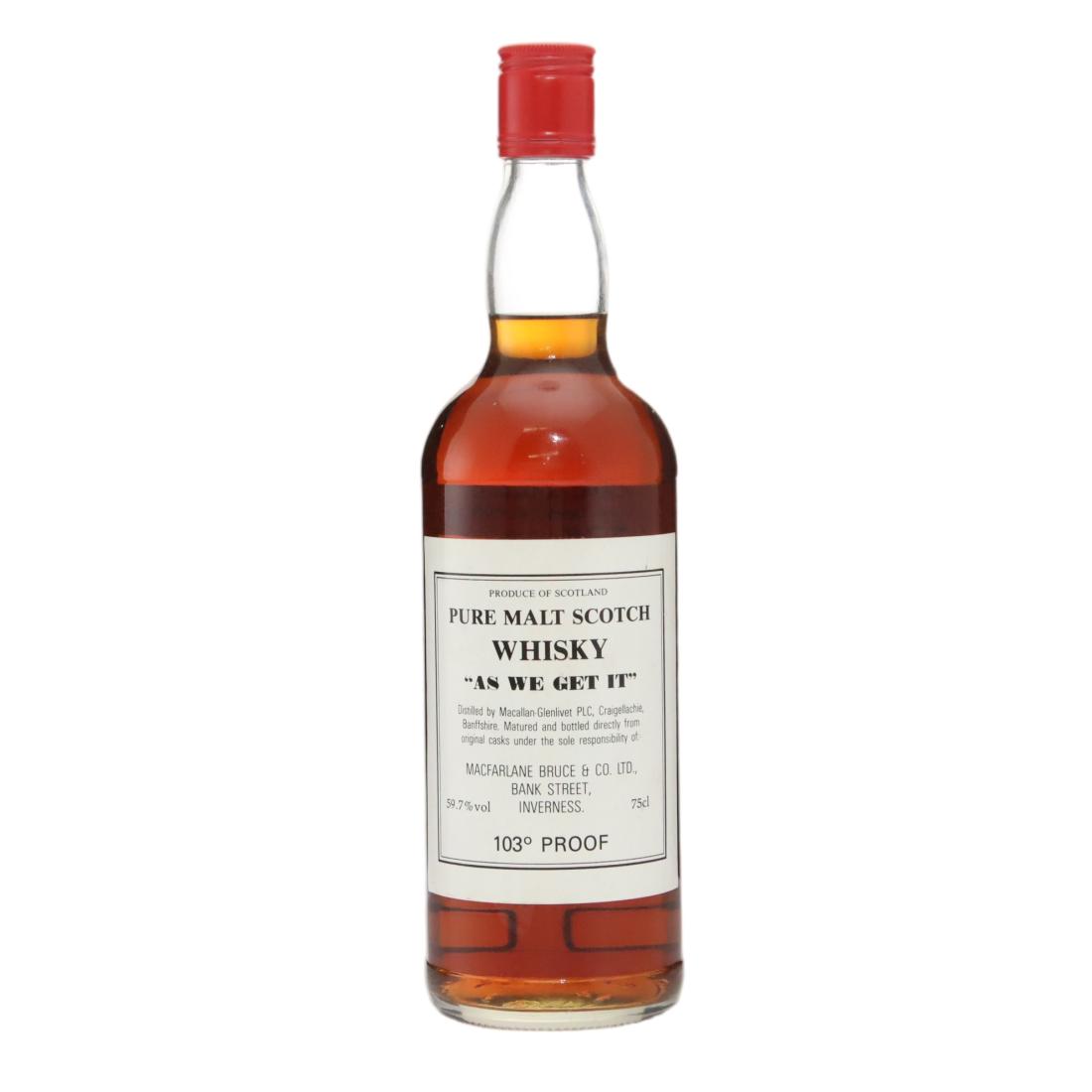 Macallan As We Get It