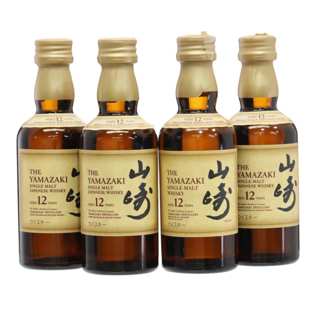 Yamazaki 12 Miniature X 4