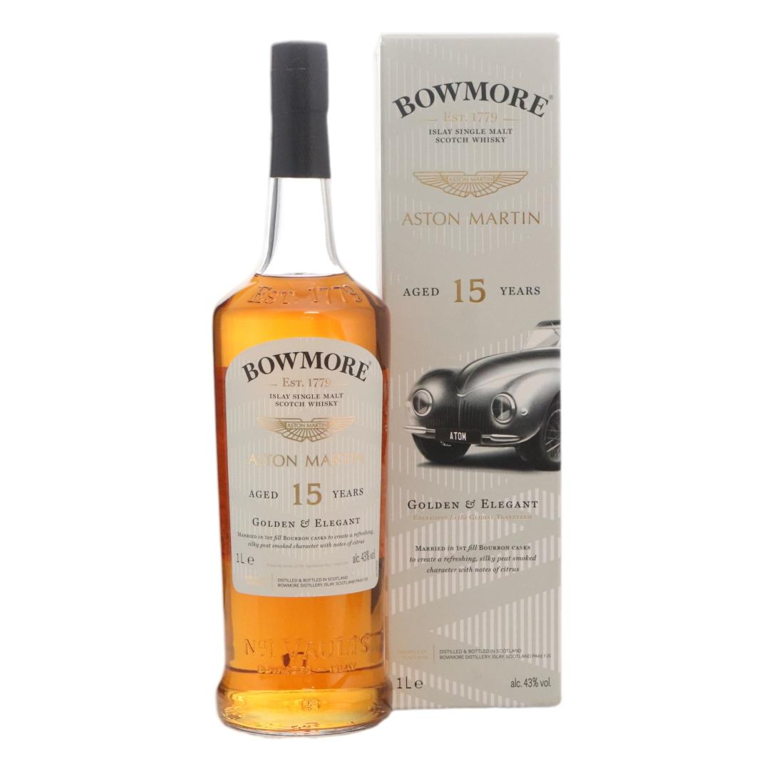 Bowmore 15 Golden Elegant Aston Martin Edition 2 Litre