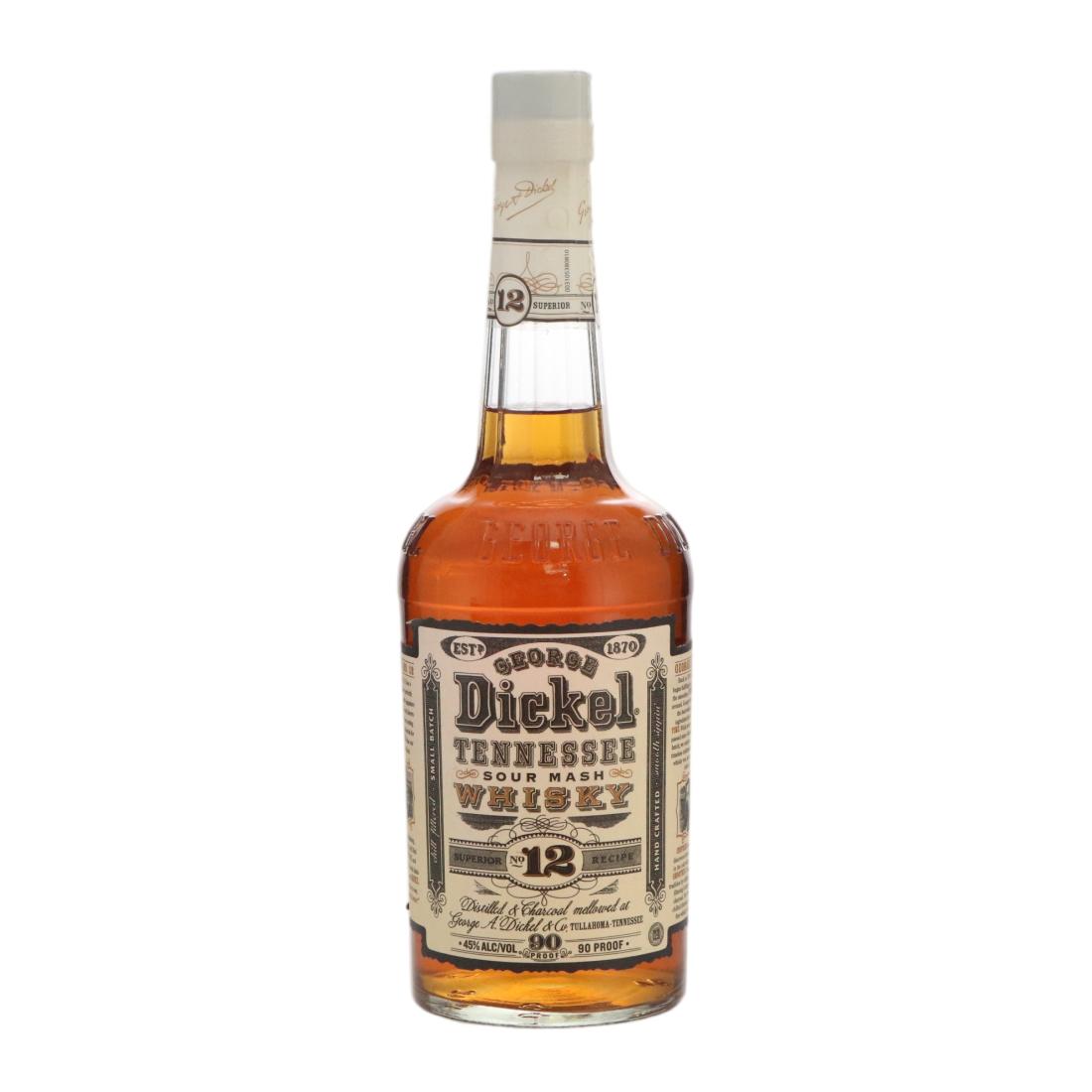 George Dickel Old No. 12 Brand, 45%, 75cl whisky bottle