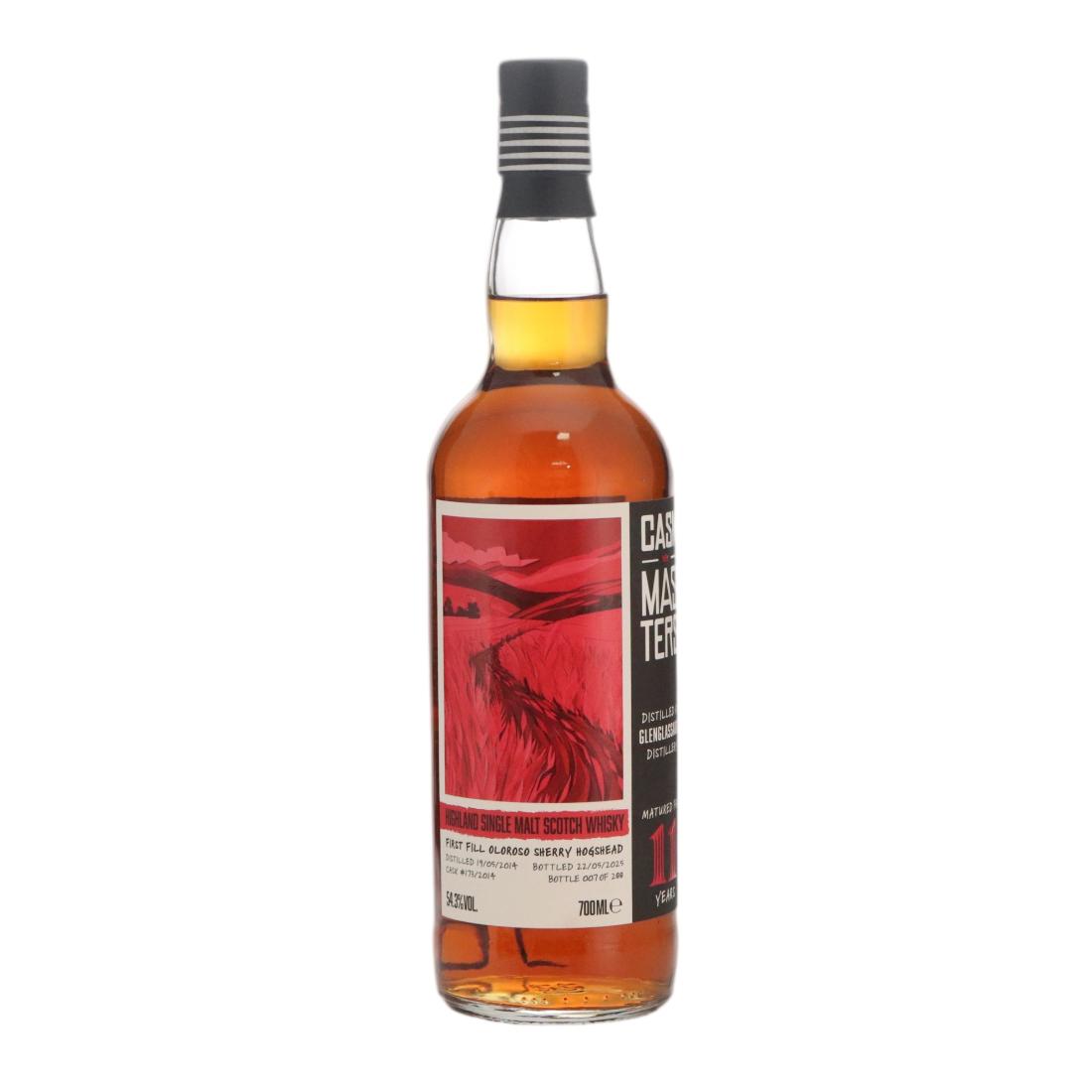 Glenglassaugh Cask Masters 11 Year Old, Sherry Cask, Cask #173/2014, 2014, Brave New Spirits, 54.3% whisky bottle