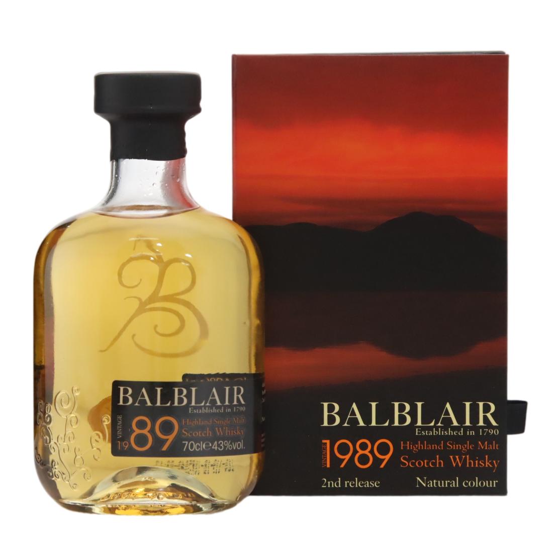 Balblair 1989 Vintage 2nd Release