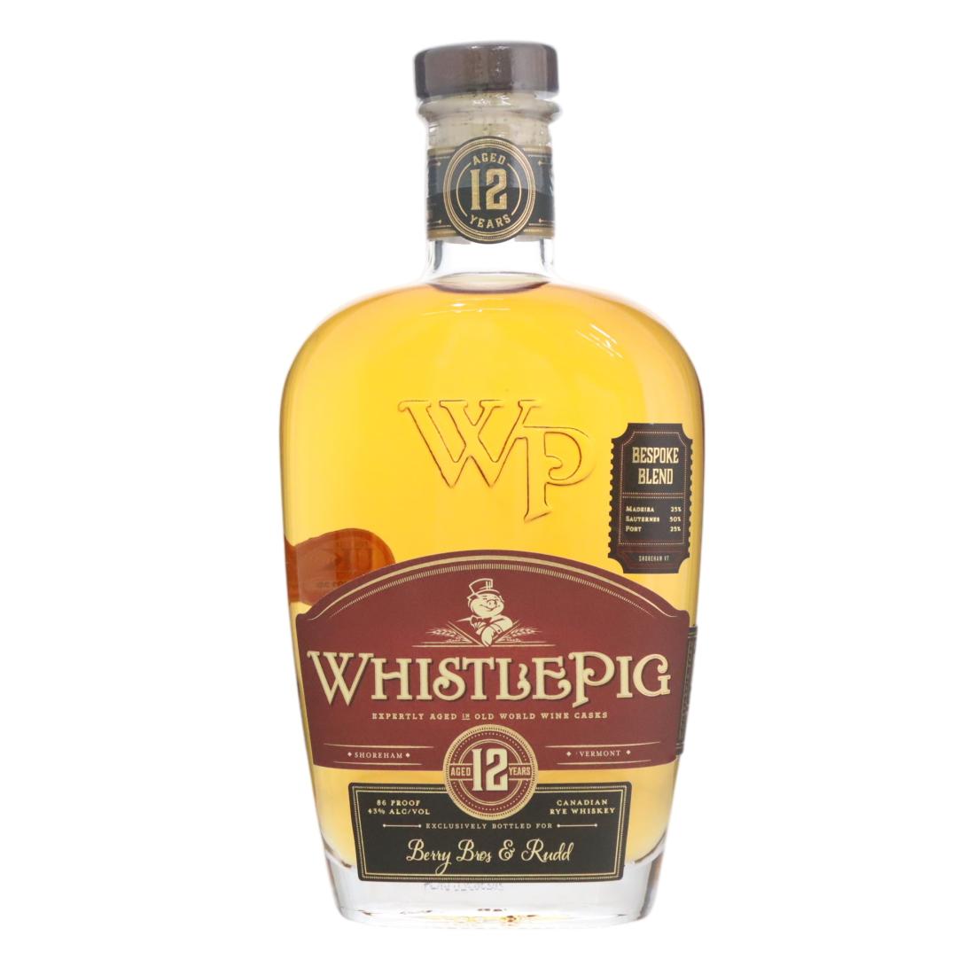 Whistlepig 12 Bespoke Blend Rye