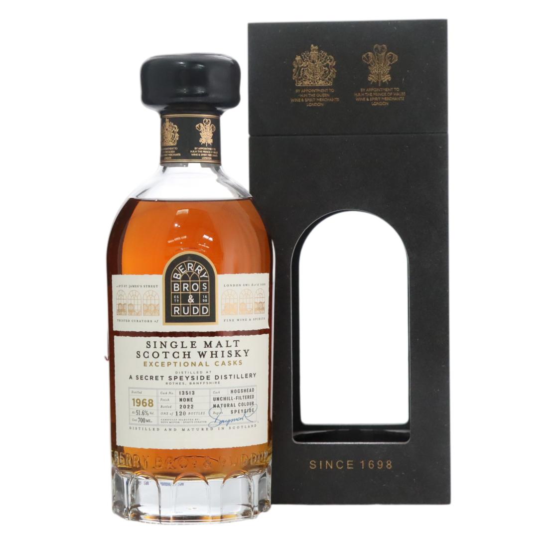 A Secret Speyside Distillery 1968 Exceptional Casks