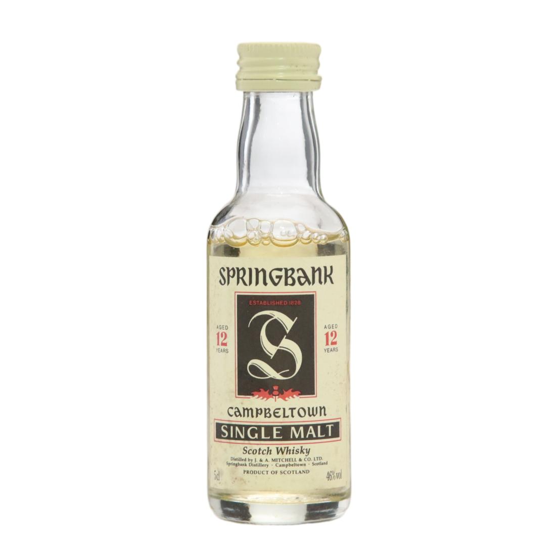 Springbank 12 Red Thistle Miniature
