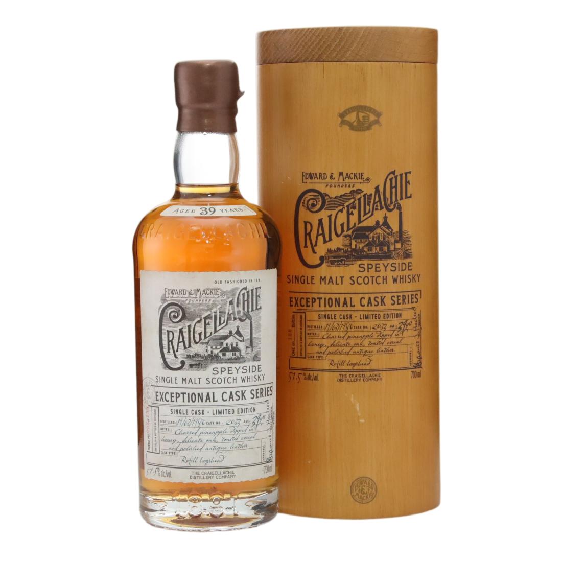 Craigellachie 1980 Exceptional Cask Series 39