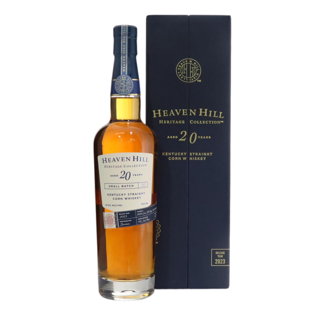 Heaven Hill 2002 Kentucky Straight Corn Whiskey 20 Heritage Collection