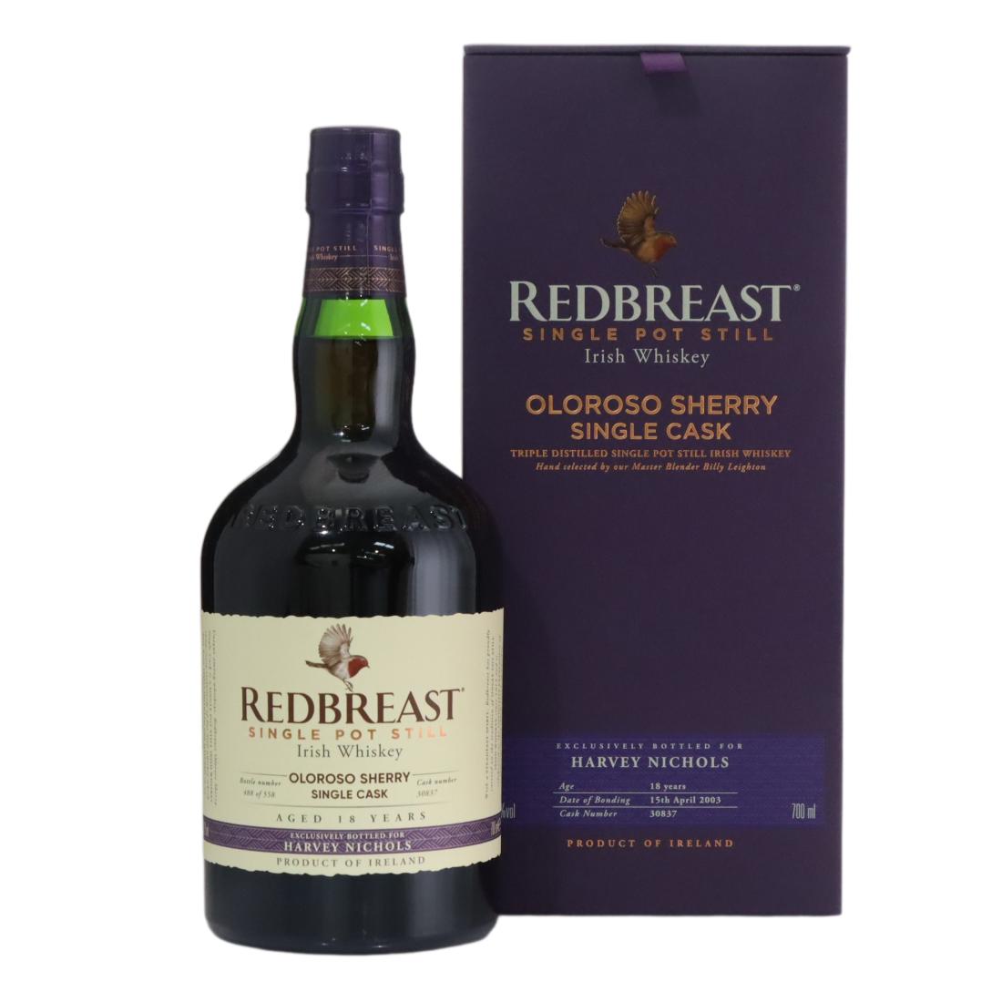 Redbreast 2003 Oloroso Sherry Single Cask 18 Single Pot Still