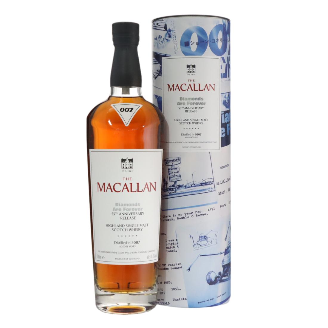 Macallan 2007 Diamonds Are Forever 18 55th Anniversary Release