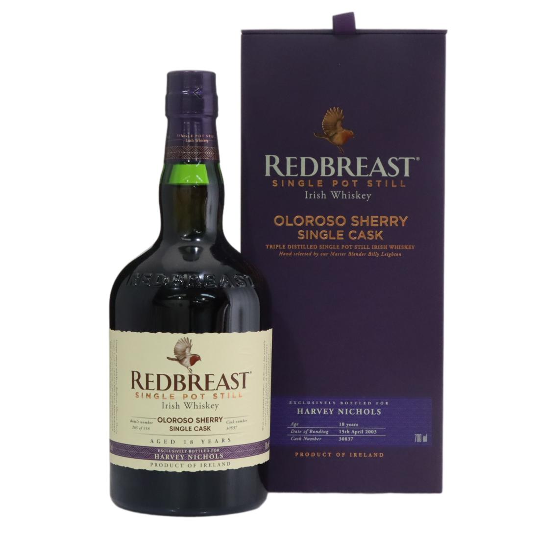 Redbreast 2003 Oloroso Sherry Single Cask 18 Single Pot Still