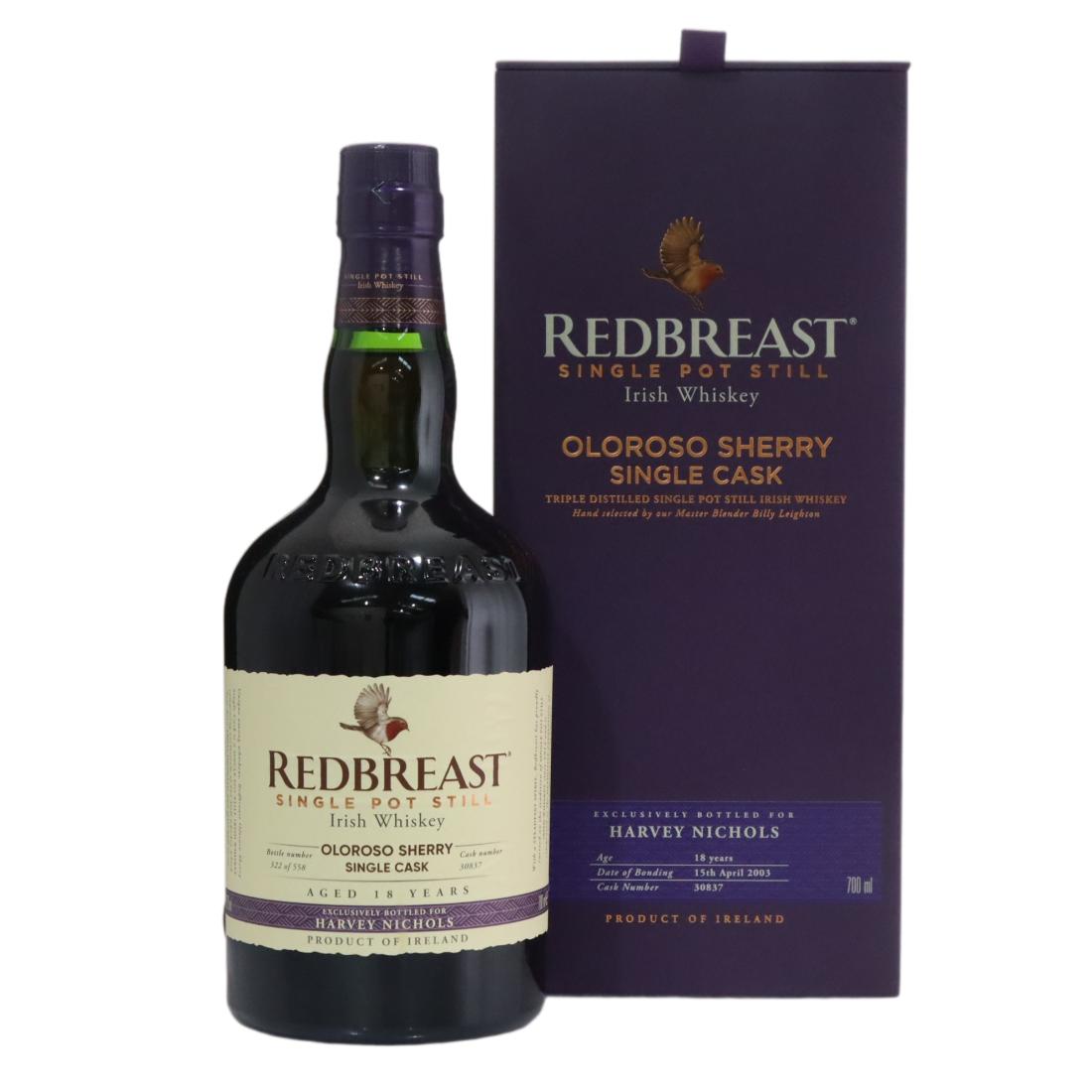Redbreast 2003 Oloroso Sherry Single Cask 18 Single Pot Still