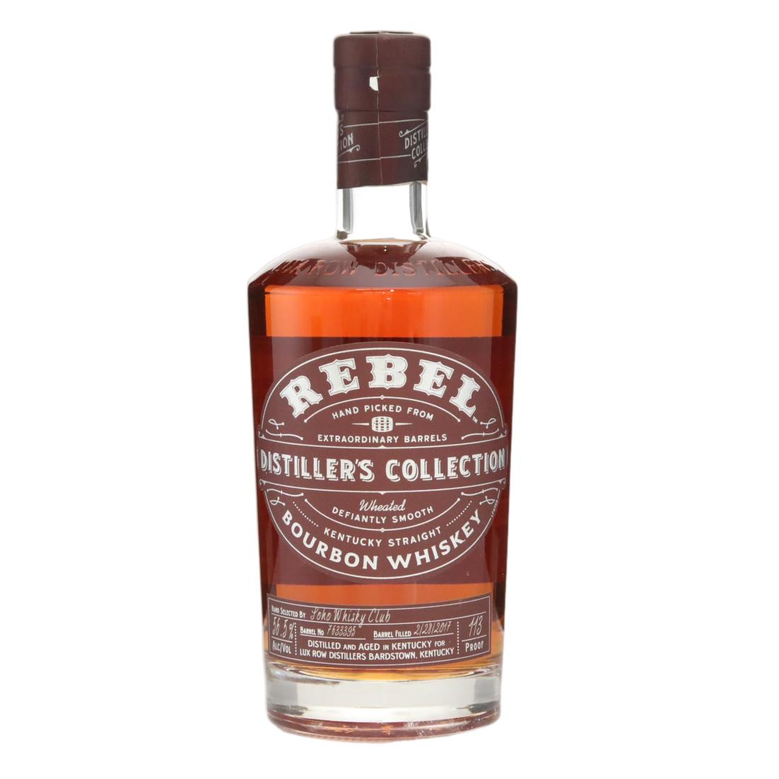 Rebel Yell 2017 Distillers Collection Single Barrel
