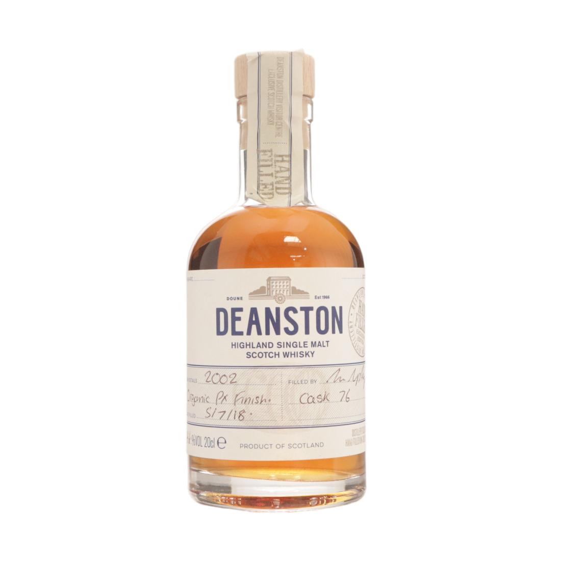 Deanston 2002 Hand Filled