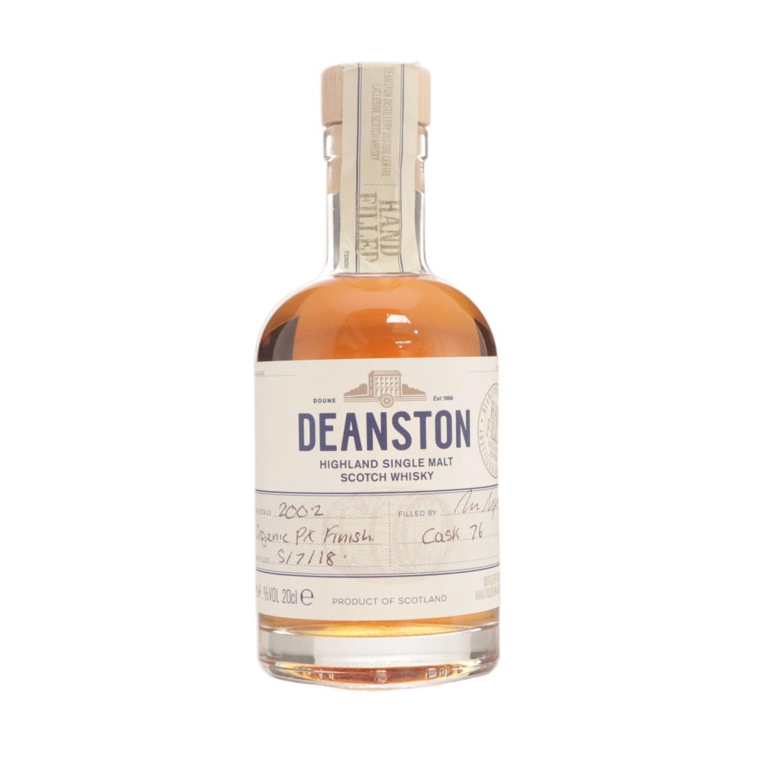 Deanston 2002 Hand Filled