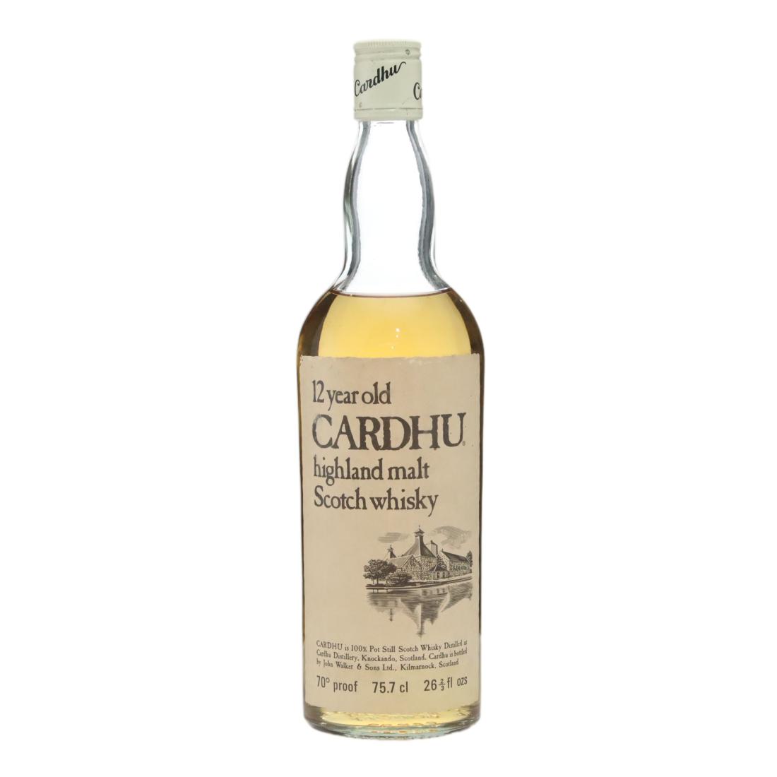 Cardhu 12 John Walker Sons