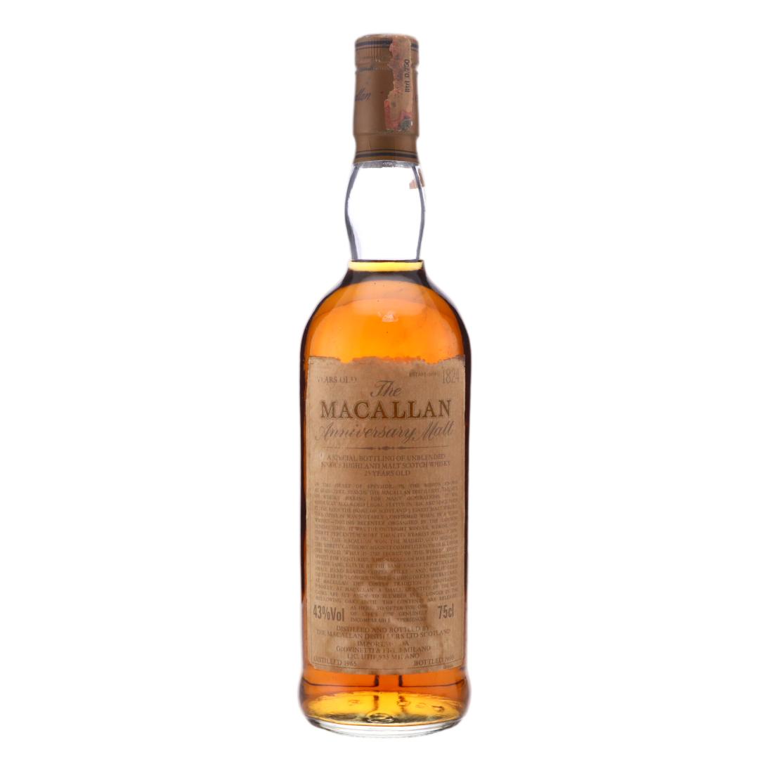 Macallan 1965 Anniversary Malt 25