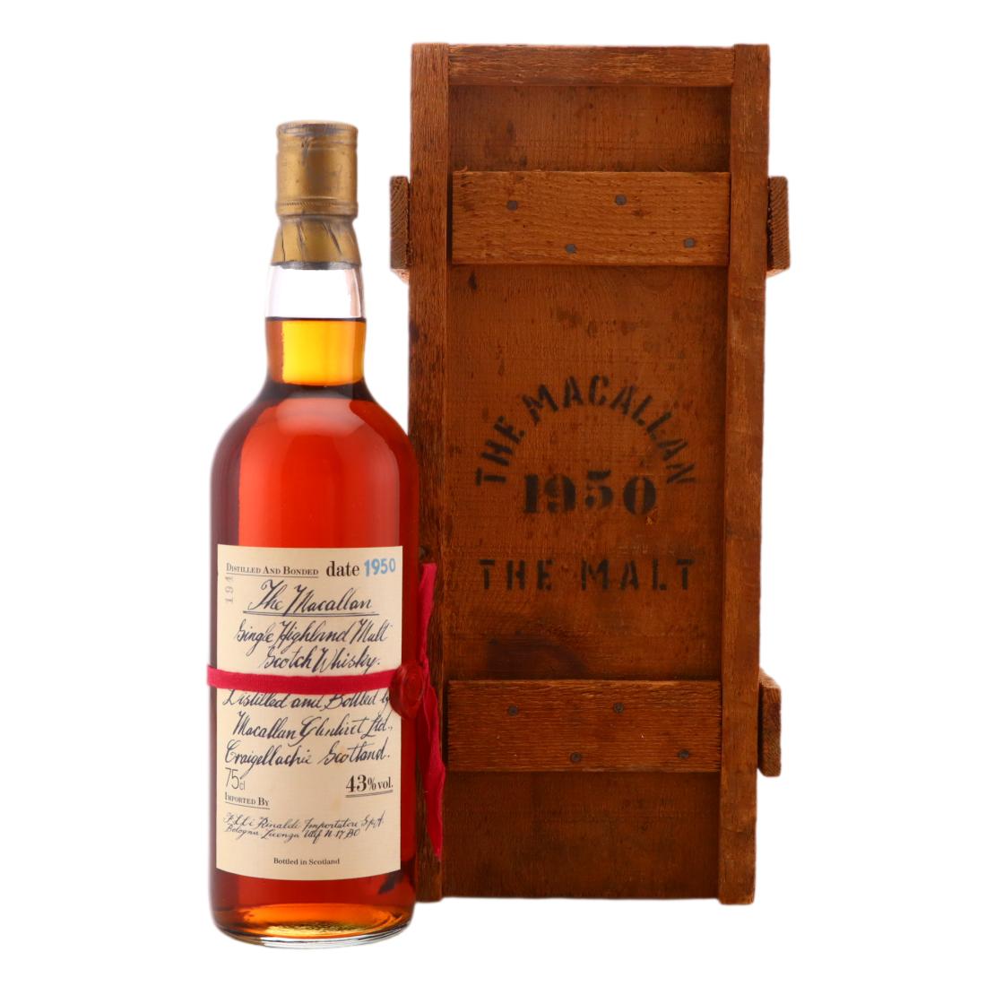 Macallan 1950 Red Ribbon
