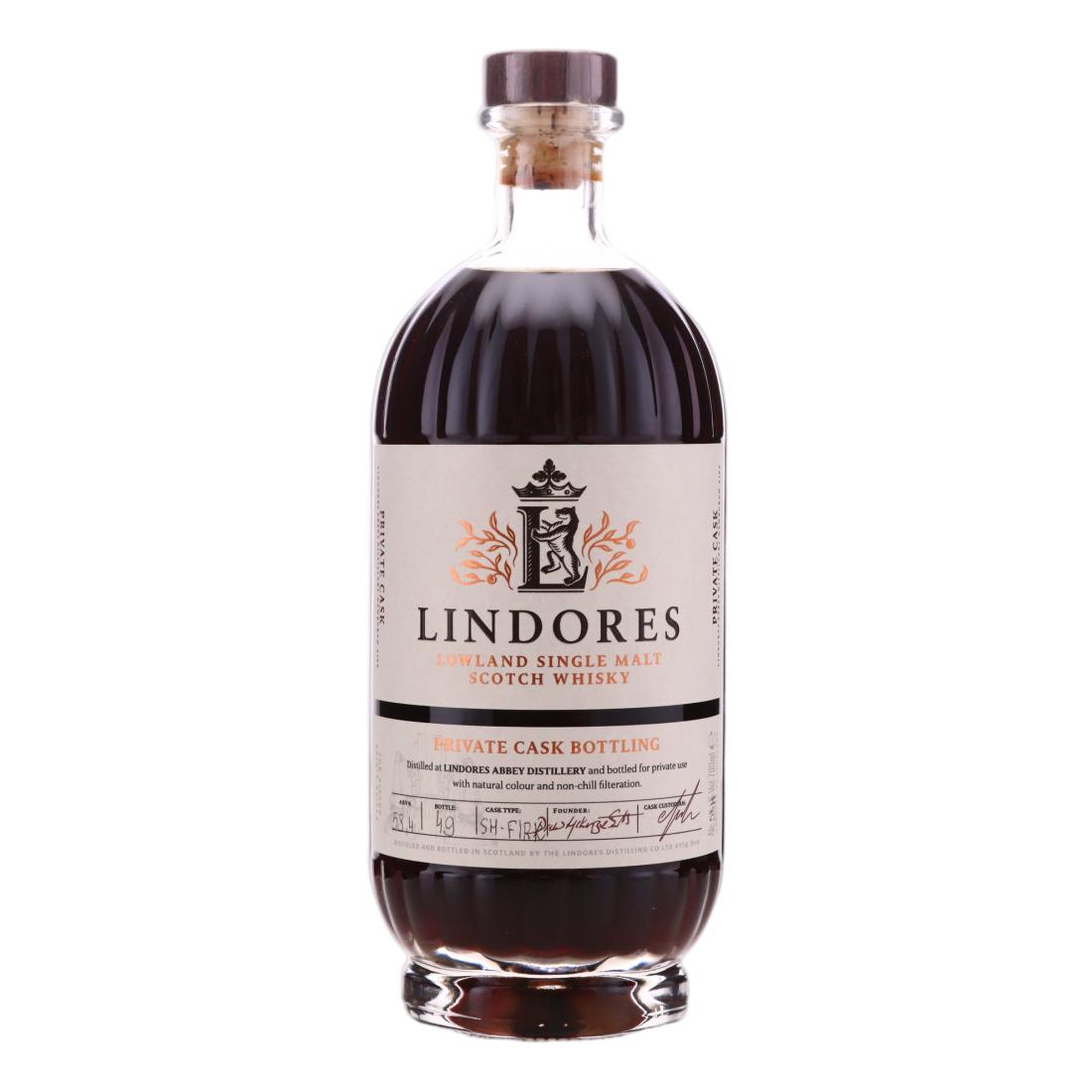 Lindores Private Cask #3 Year Old, Sherry Cask, Cask #191115, 2022, 58.4%
