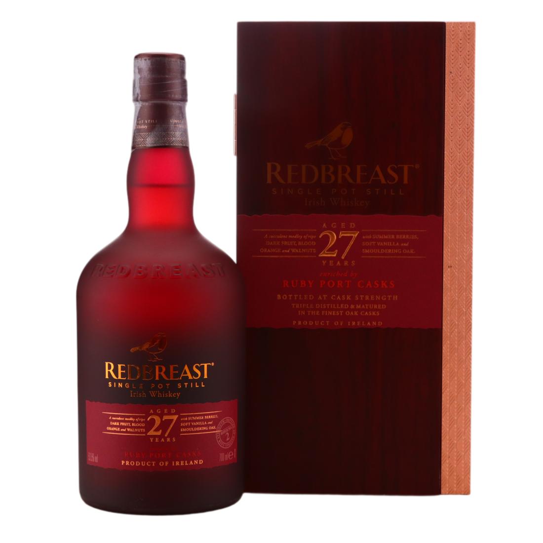 Redbreast 27 Ruby Port Casks Single Pot Still Batch No 2