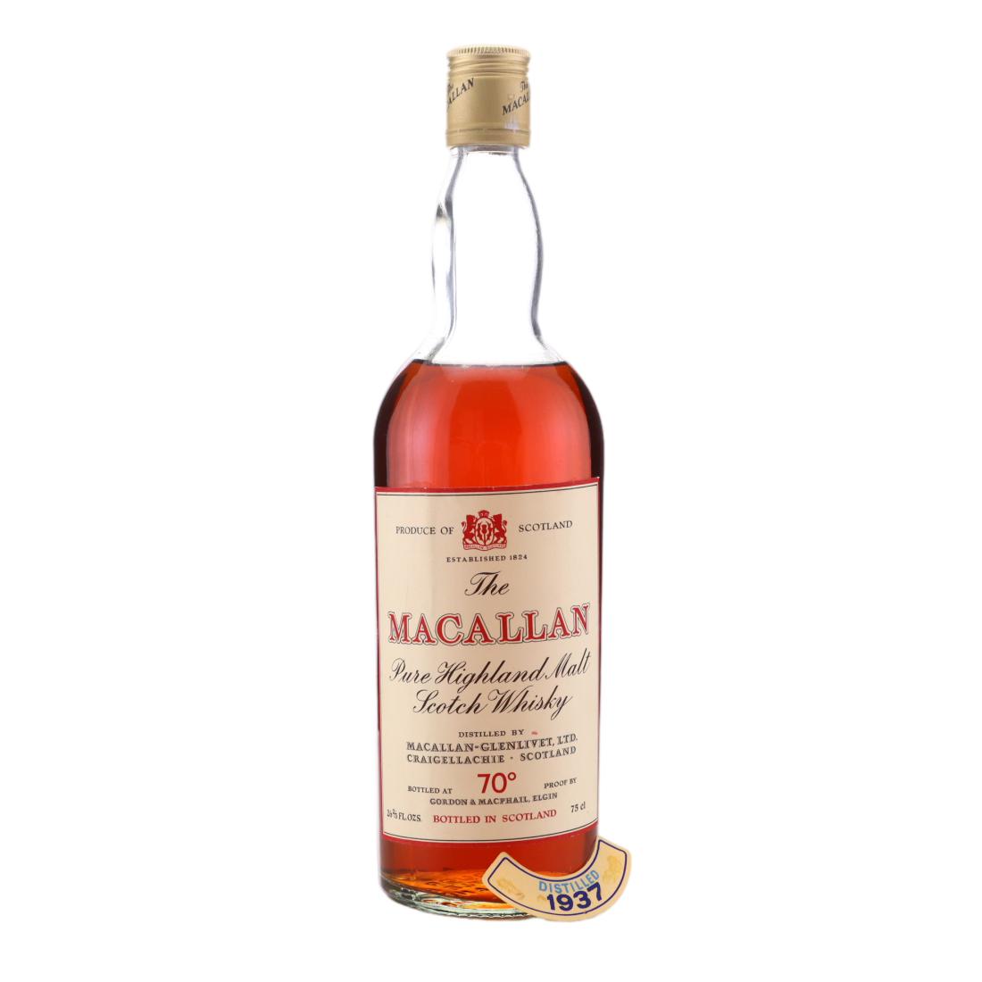 Macallan 1937 70 Proof