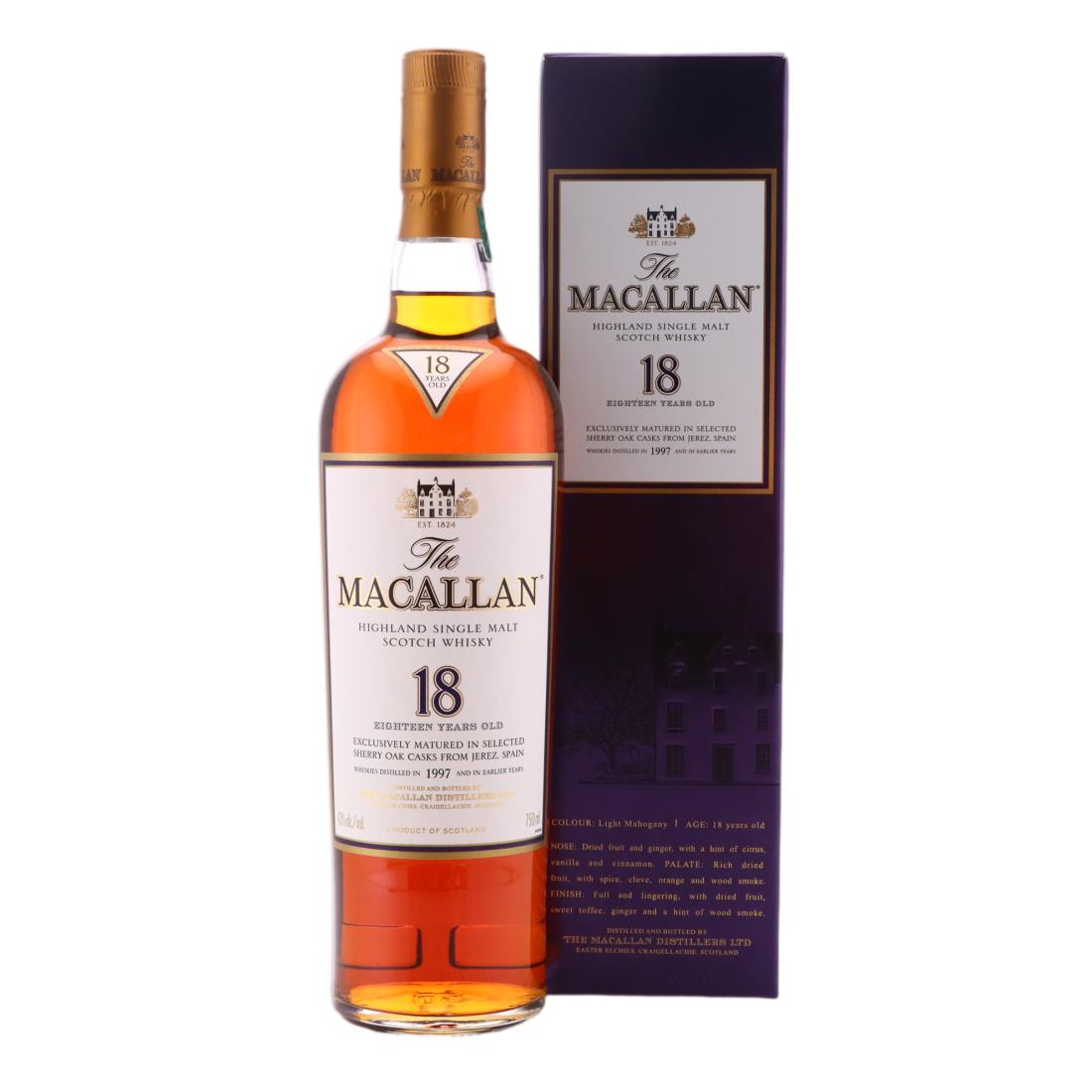 Macallan 1997 18