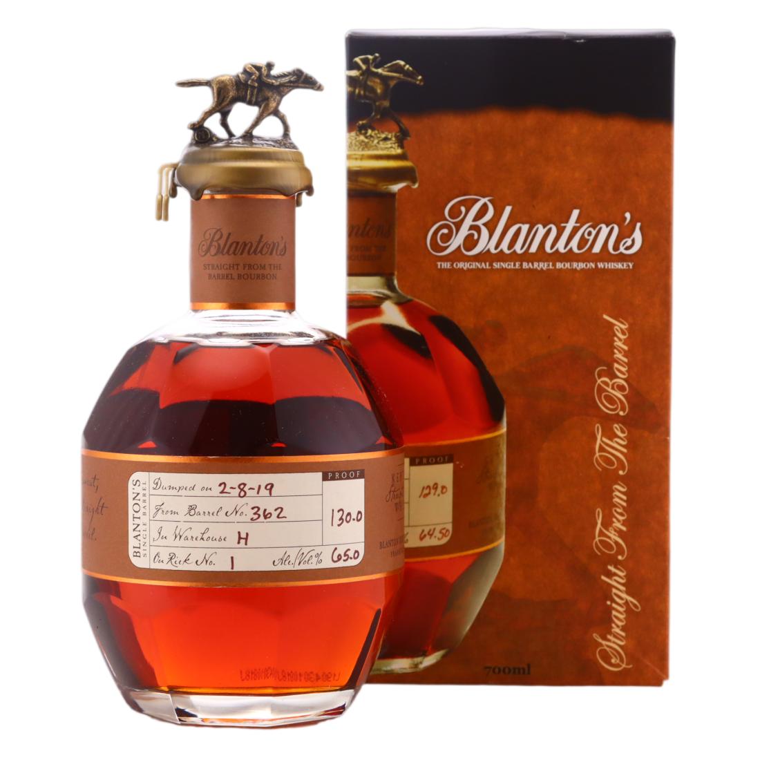 Blantons Straight From The Barrel Bourbon