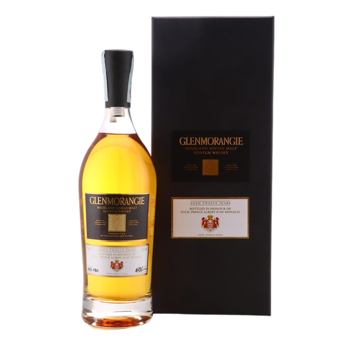 Glenmorangie Rare Single Cask 12 Bottled In Honour Of Hsh Prince Albert Ii Of Monaco