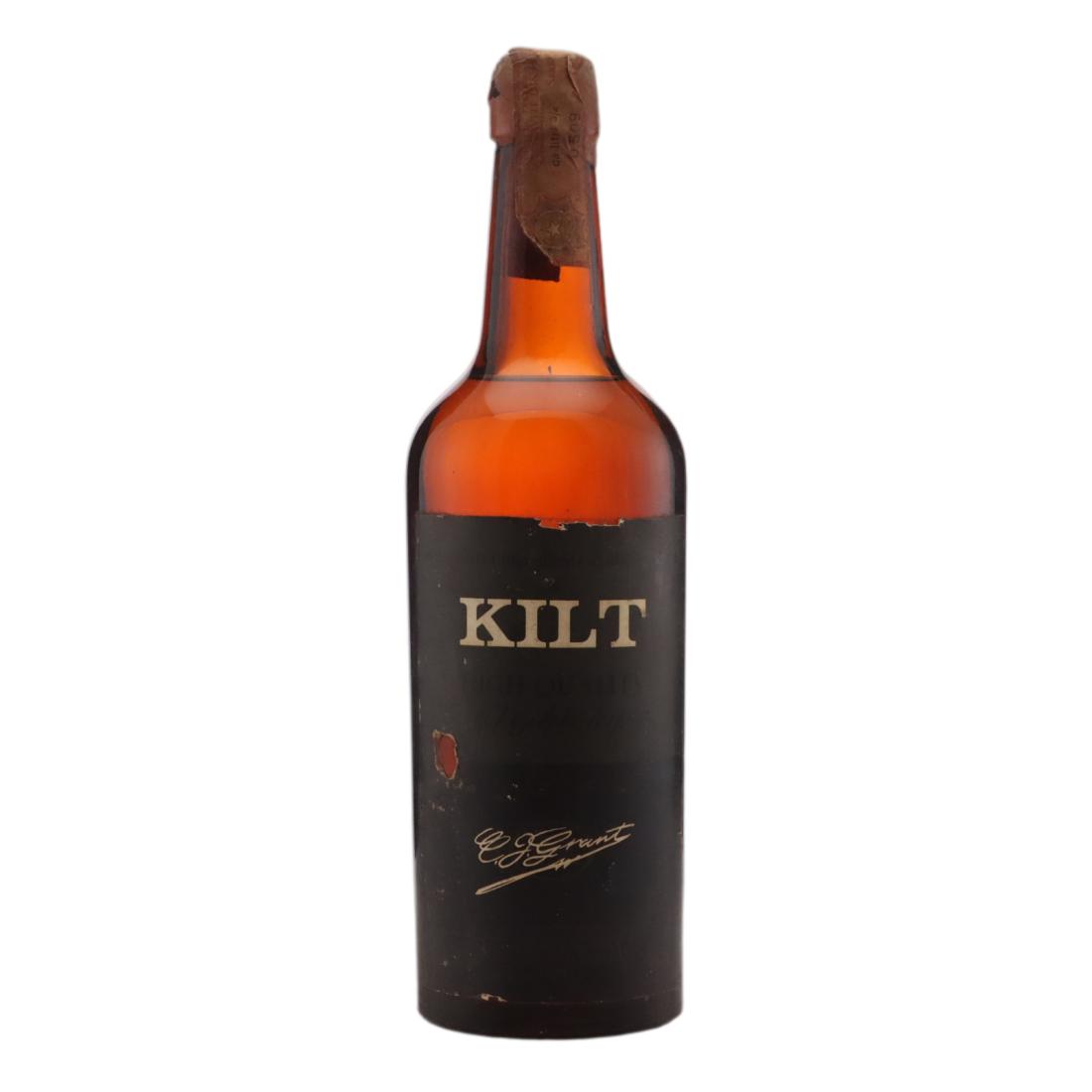 Kilt Scotch Whisky, 42% whisky bottle