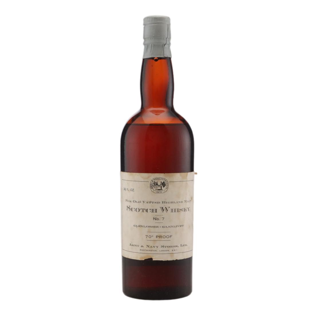Glenlossie Fine Old Vatted Highland Malt No 7