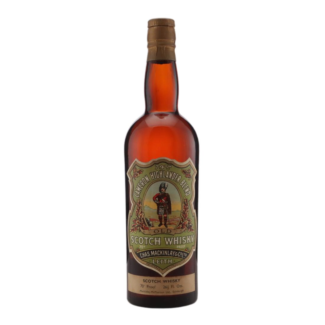 79th Cameron Highlander Blend Scotch Whisky